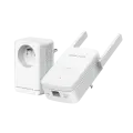 Mercusys MP515 KIT / AV1000 Комплект гигабитных адаптеров Powerline с поддержкой Wi‑Fi N300