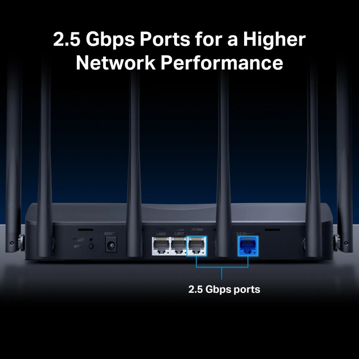 Mercusys MR37BE / BE6500 Двухдиапазонный роутер Wi-Fi 7