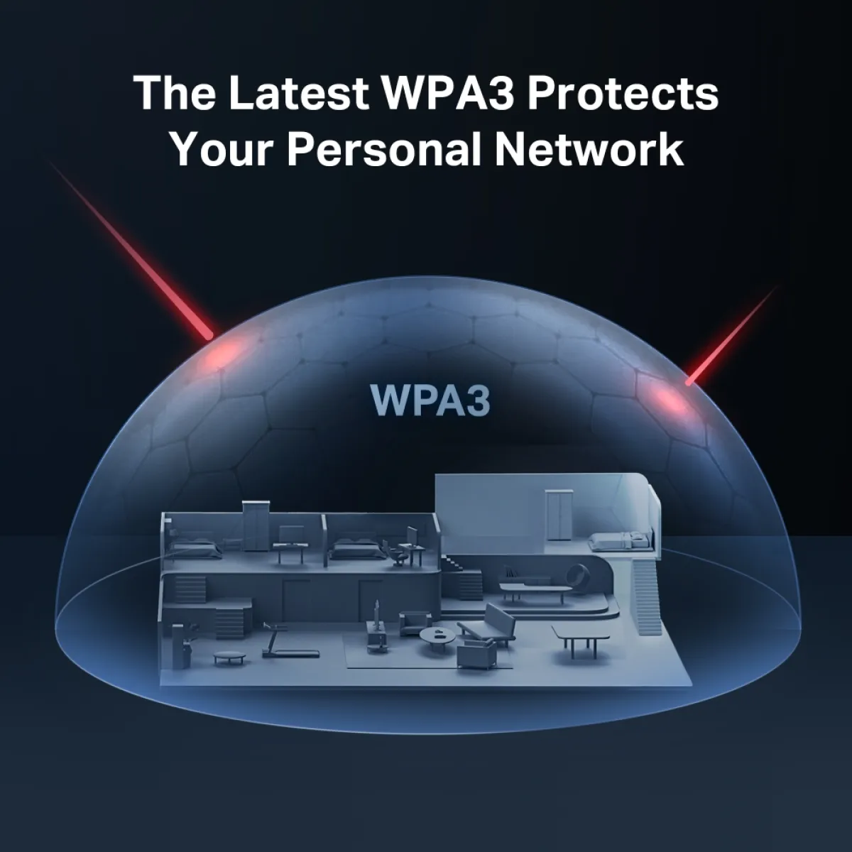Mercusys MR37BE / BE6500 Двухдиапазонный роутер Wi-Fi 7