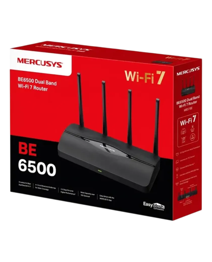 Mercusys MR37BE / BE6500 Двухдиапазонный роутер Wi-Fi 7