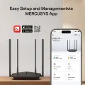 Mercusys MR39-HP / AC1200 Беспроводной двухдиапазонный маршрутизатор высокой мощности