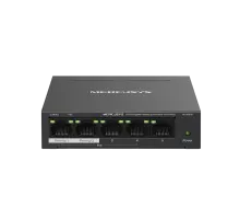 Mercusys MS105GP / Настольный гигабитный коммутатор с 5 портами и поддержкой PoE+ с 4 портами