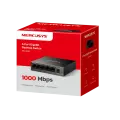 Mercusys MS105GS 5-Port Gigabit Desktop Switch PORT: 5× Gigabit Ports