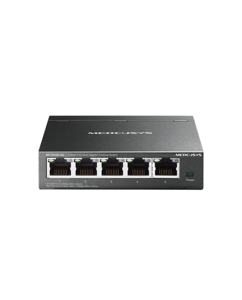 Mercusys MS105GS-M2 / 5-портовый гигабитный настольный коммутатор