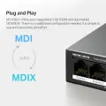 Mercusys MS106LP 6-Port 10/100 Mbps Desktop Switch with 4-Port PoE+ PORT: 4× 10/100 Mbps PoE+ Ports, 2× 10/100 Mbps Non-PoE Ports