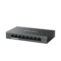 Mercusys MS108GP 8-Port Gigabit Desktop Switch with 7-Port PoE+ PORT: 7× Gigabit PoE+ Ports, 1× Gigabit Non-PoE Ports