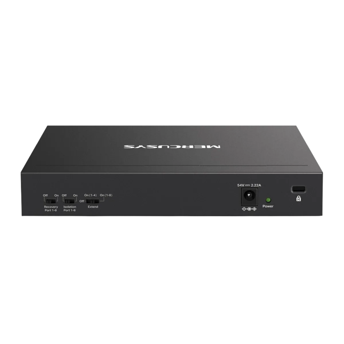 Mercusys MS110CMP / Настольный коммутатор с 8 портами 10/100 Мбит/с + 2 портами Gigabit и 8 портами PoE+