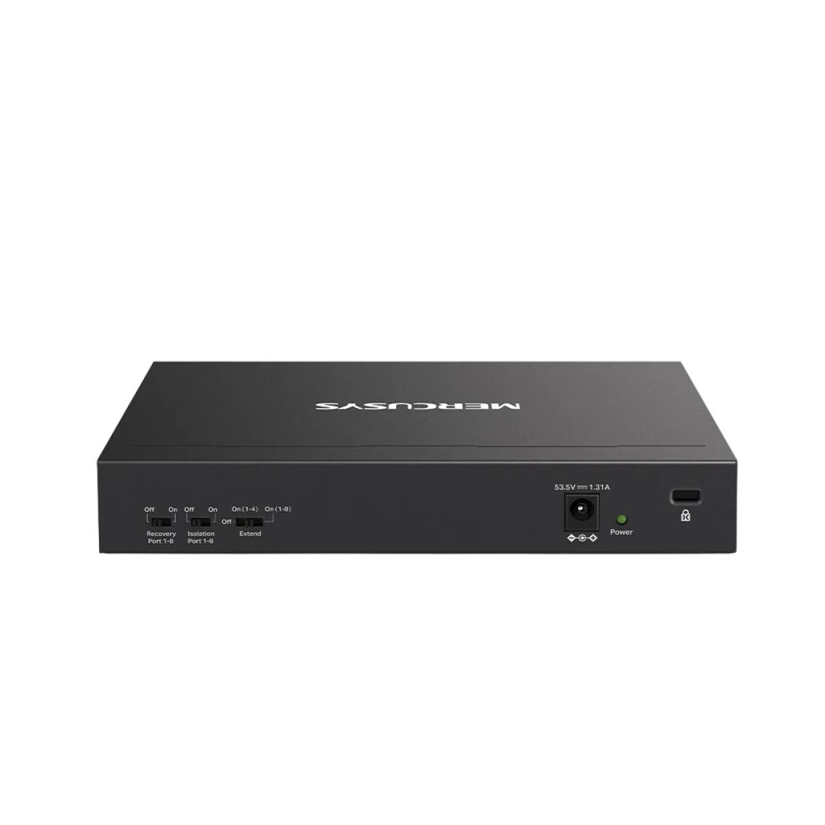 Mercusys MS110P 10-Port 10/100Mbps Desktop Switch with 8-Port PoE+ PORT: 8× 10/100 Mbps PoE+ Ports, 2× 10/100 Mbps Non-PoE Ports
