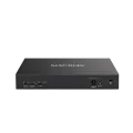 Mercusys MS110P 10-Port 10/100Mbps Desktop Switch with 8-Port PoE+ PORT: 8× 10/100 Mbps PoE+ Ports, 2× 10/100 Mbps Non-PoE Ports