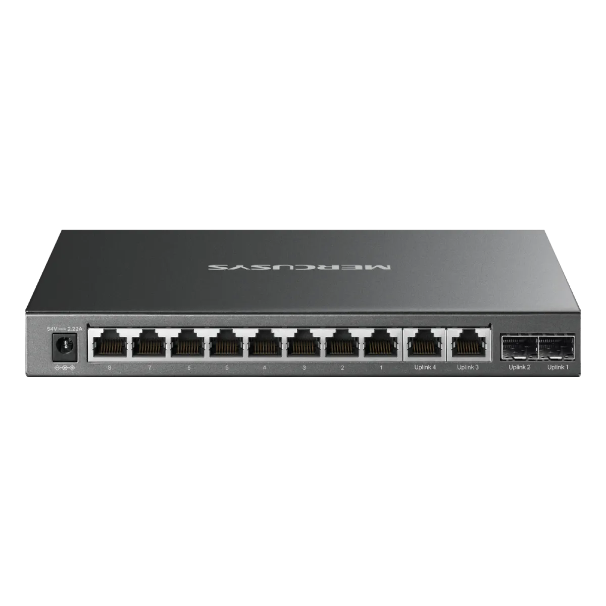 Mercusys MS112GMP / Настольный гигабитный коммутатор на 12 портов с поддержкой PoE+ на 8 портов