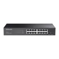 Mercusys MS116GS 16-Port Gigabit Desktop/Rackmount Switch PORT: 16× Gigabit RJ45 Ports