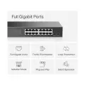 Mercusys MS116GS 16-Port Gigabit Desktop/Rackmount Switch PORT: 16× Gigabit RJ45 Ports