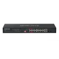 Mercusys MS120GP / 20-портовый гигабитный коммутатор для установки в стойку с 16-портовым PoE+