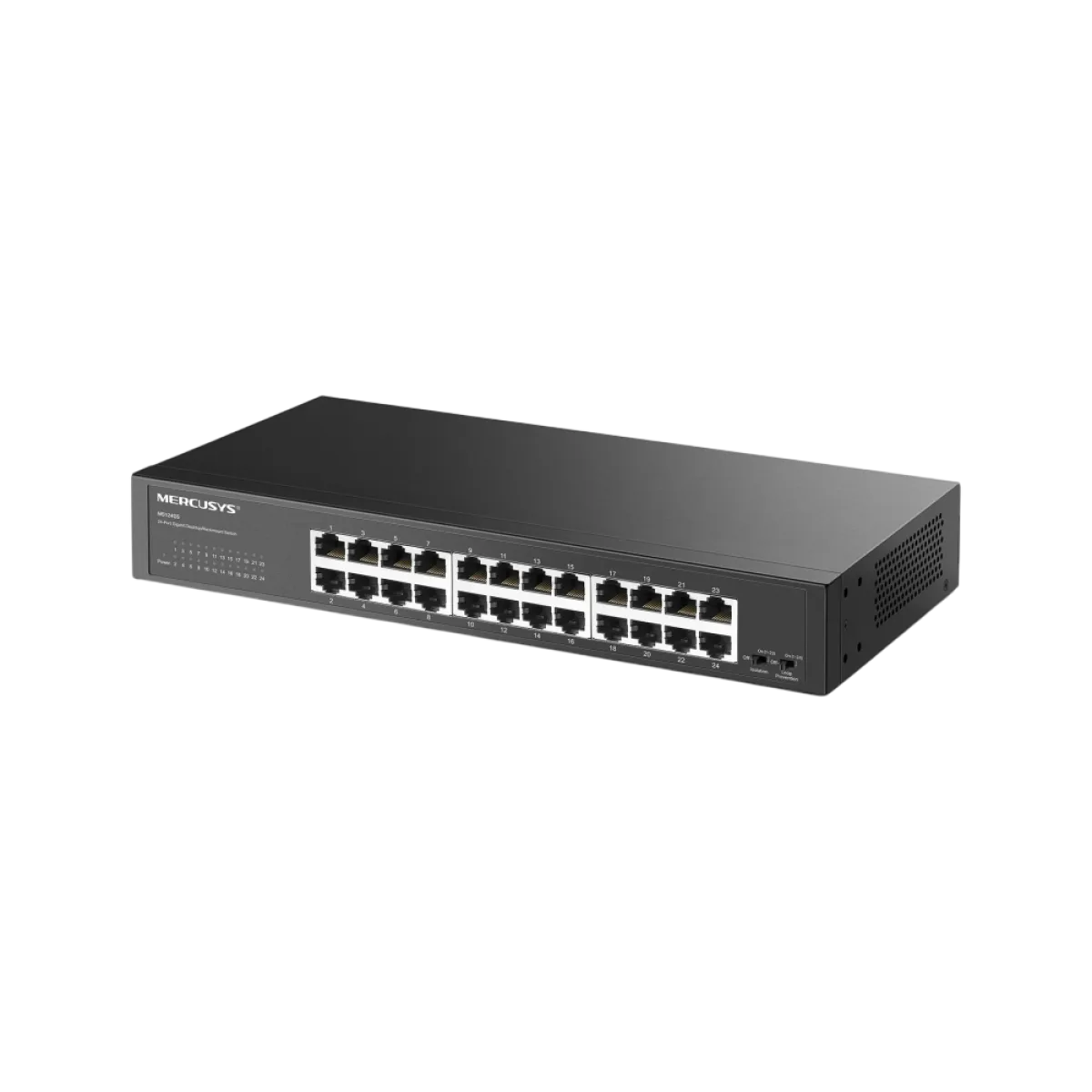 Mercusys MS124GS / 24-портовый гигабитный коммутатор для настольного/стоечного монтажа