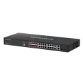 Mercusys MS126CP / 24-портовый коммутатор для установки в стойку 10/100 Мбит/с + 2-портовый гигабитный коммутатор с поддержкой PoE+ на 24 портах