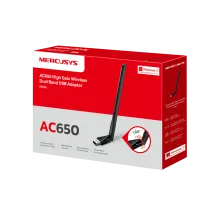 Mercusys MU6H AC650 High Gain Wi-Fi USB Adapter