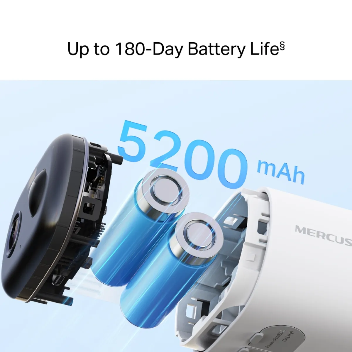 Умная уличная Wi-Fi камера MERCUSYS MC410 2K 3MP