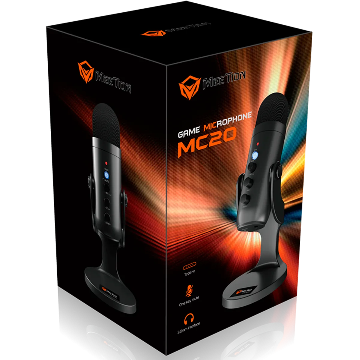 Микрофон Meetion MC20 / Black 