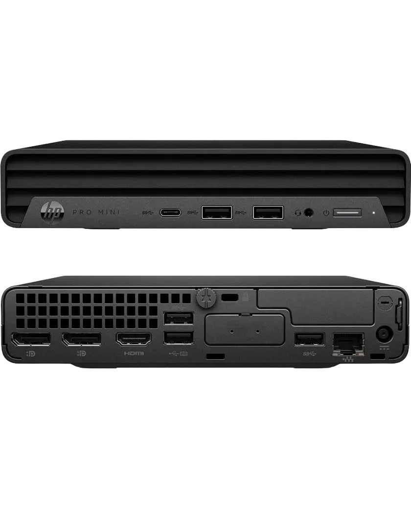 Мини ПК HP Pro Mini 400 G9 Desktop PC (Intel® Core™ i5-14500 / 8GB/ 512GB SSD / Black)
