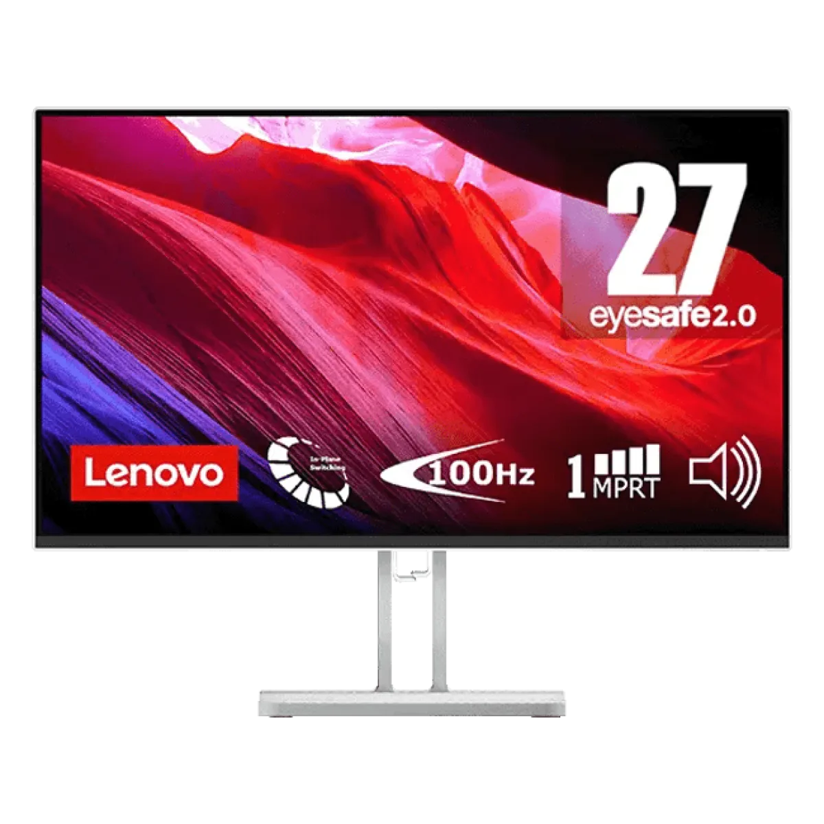 Монитор Lenovo L27i-4A Cloud Grey - 27" FHD IPS, 100Hz / Grey