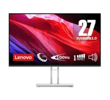 Монитор Lenovo L27i-4A Cloud Grey - 27" FHD IPS, 100Hz / Grey