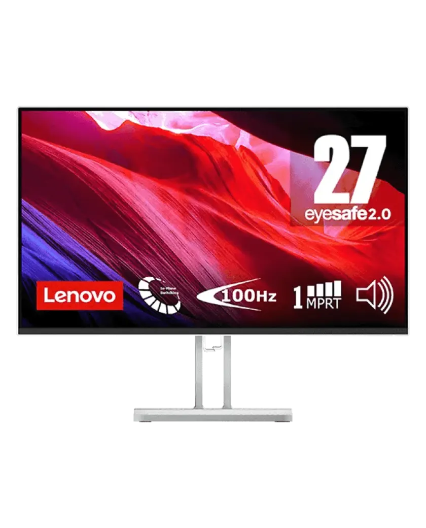 Монитор Lenovo L27i-4A Cloud Grey - 27" FHD IPS, 100Hz / Grey