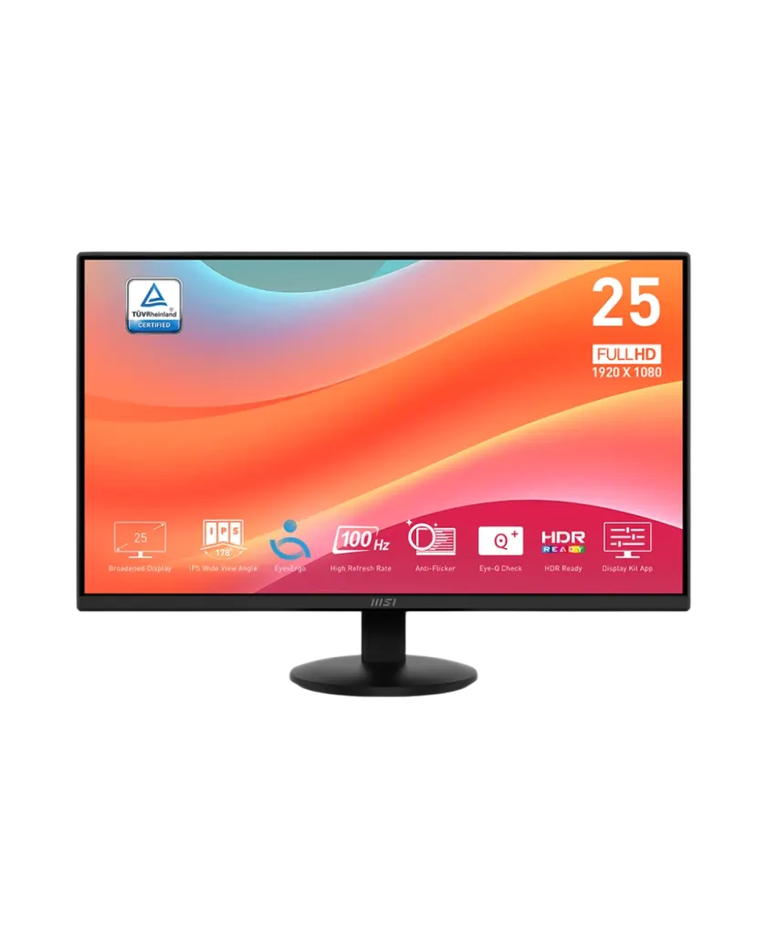 Монитор MSI PRO MP252L 24,5", 100Гц, FHD, IPS