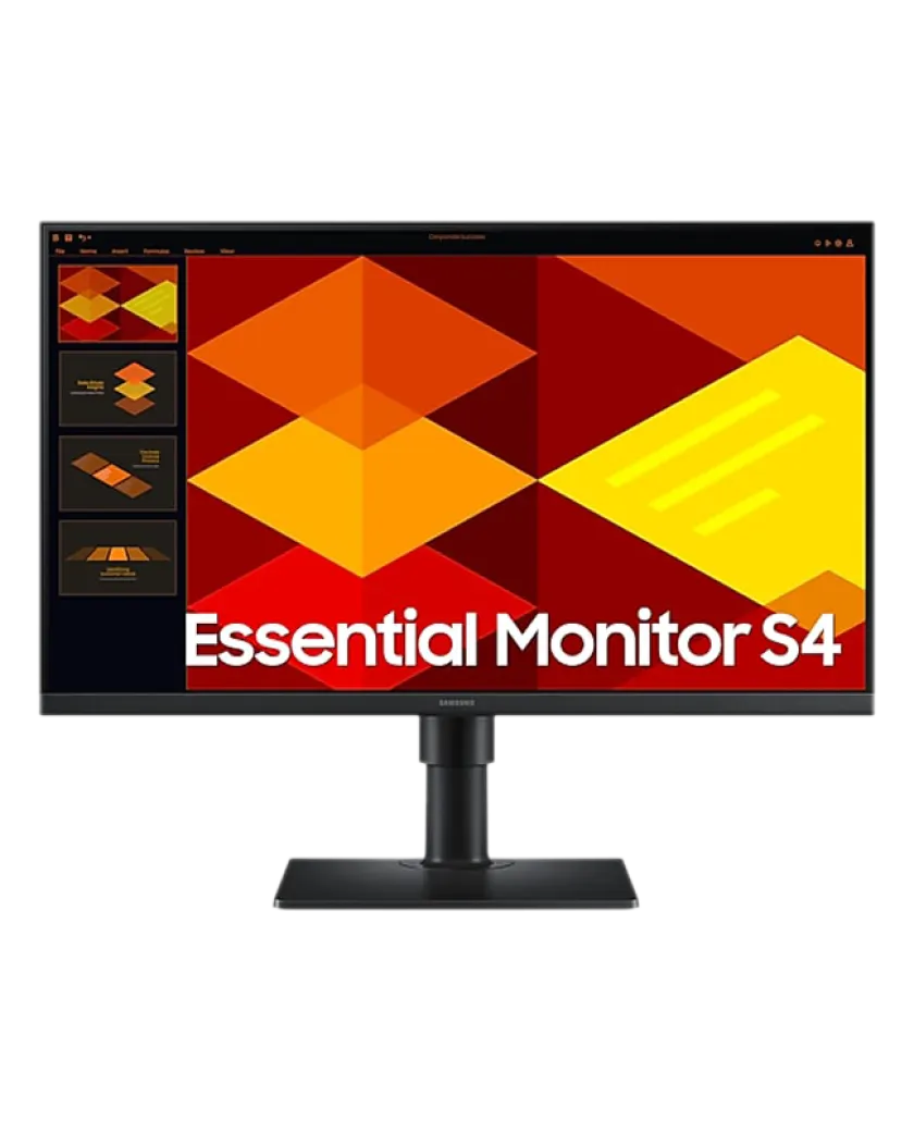 Монитор Samsung LS24D400GAIXCI - 24" FHD IPS, 100Hz / Black