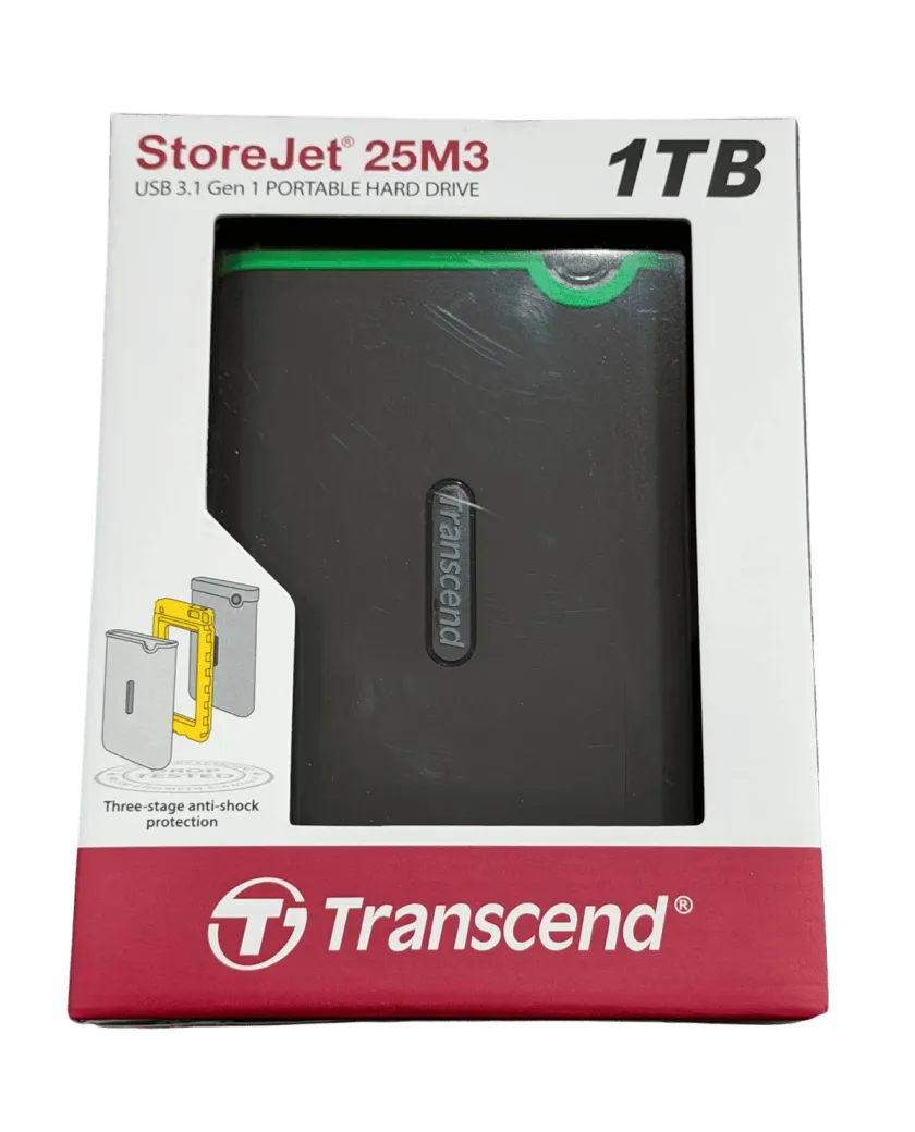 Внешний жесткий диск HDD Transend 25M3 1TБ