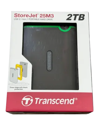 Внешний жесткий диск HDD 2TB Transend 25M3