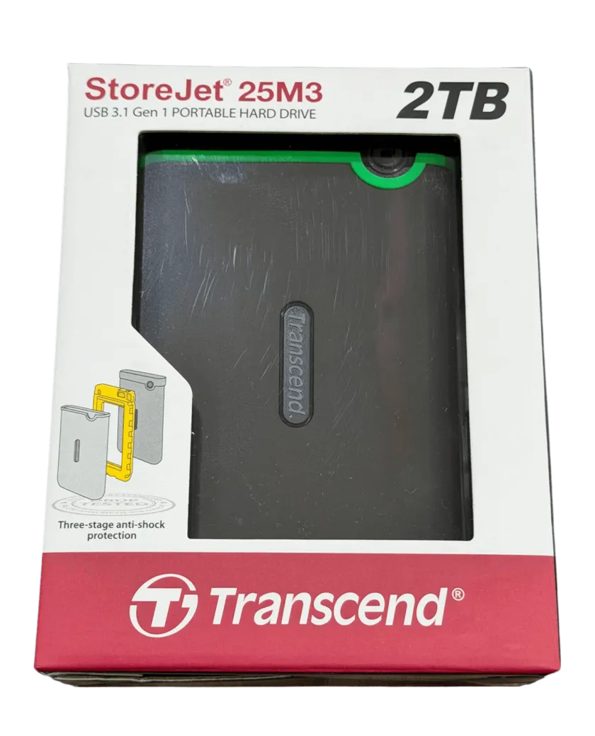 Внешний жесткий диск HDD 2TB Transend 25M3