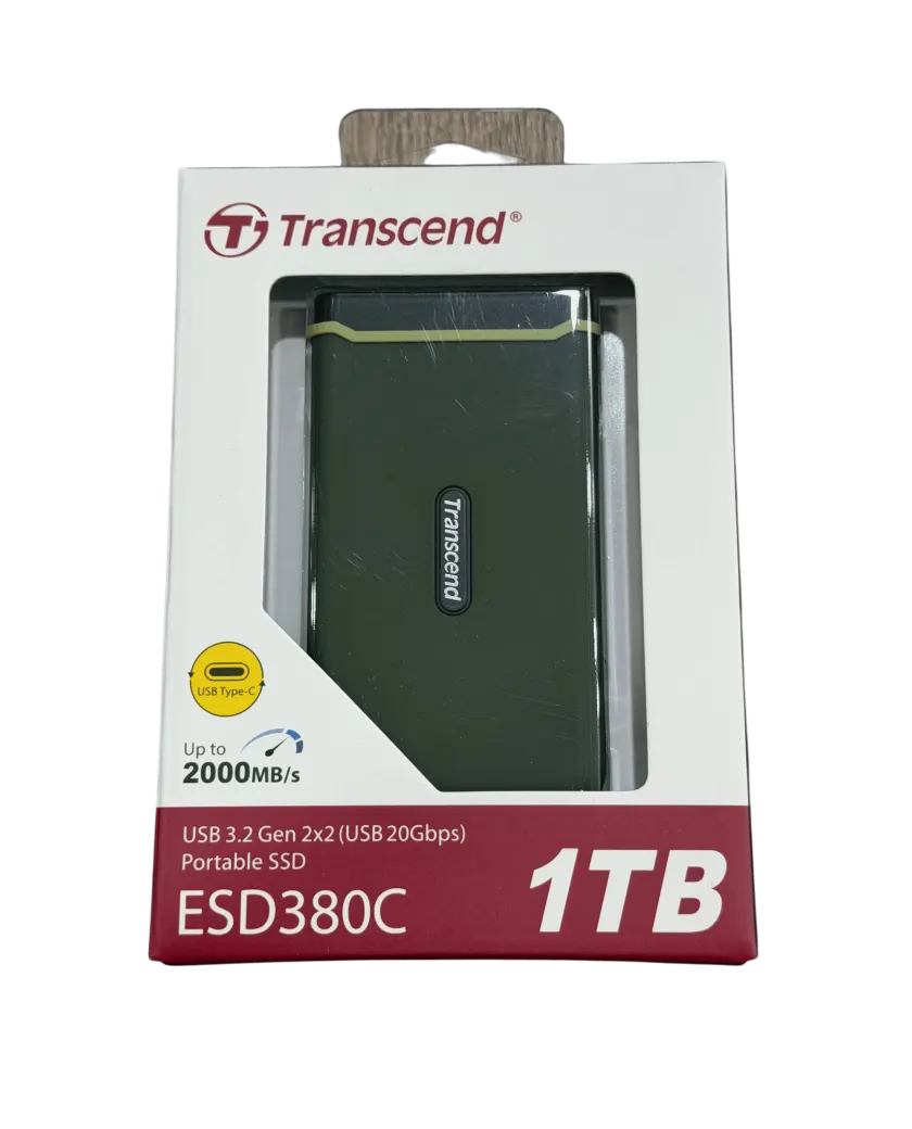 Внешний SSD накопитель Transend TS1TESD380C 1TБ / Green