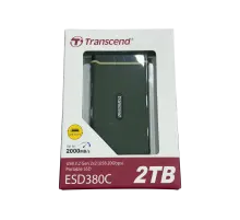 Внешний SSD накопитель Transend TS2TESD380C 2TБ / Green
