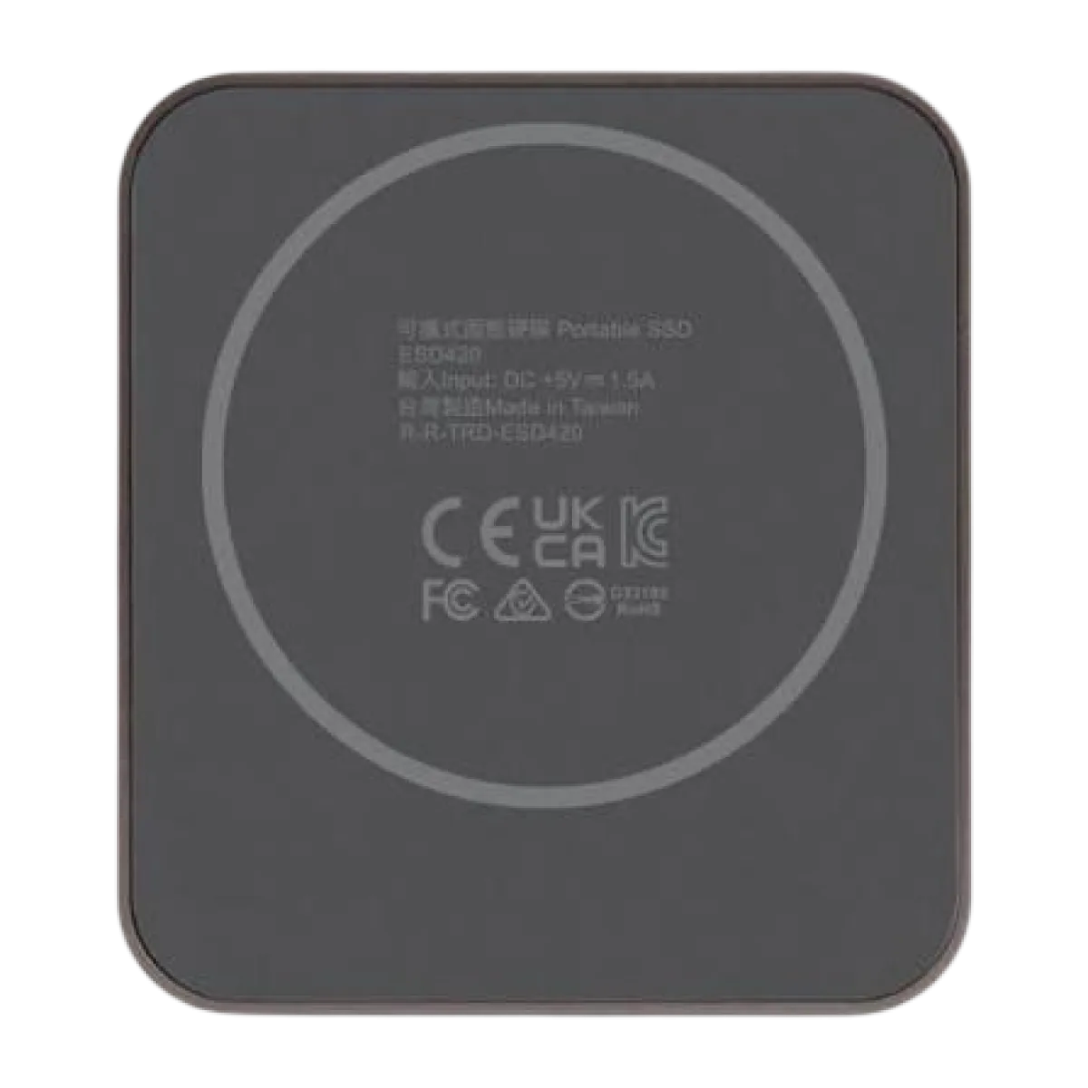 Внешний SSD накопитель Transend TS2TESD420C MagSafe 2TБ / Grey