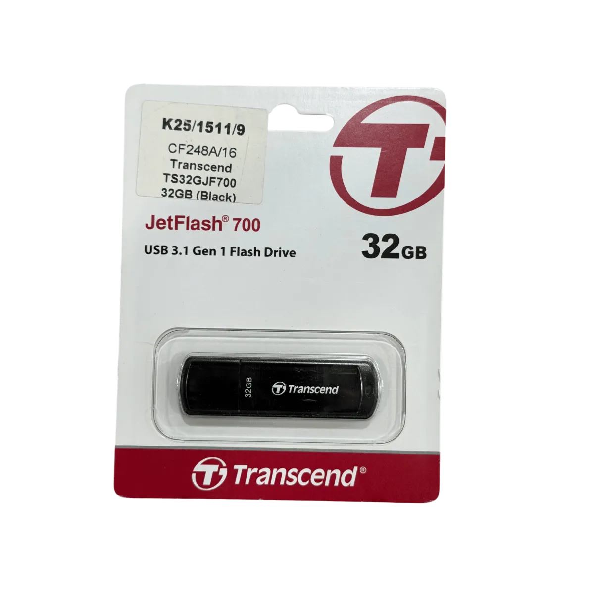 USB-флешка Transcend JetFlash 700 (TS32GJF700) 32GB / Black