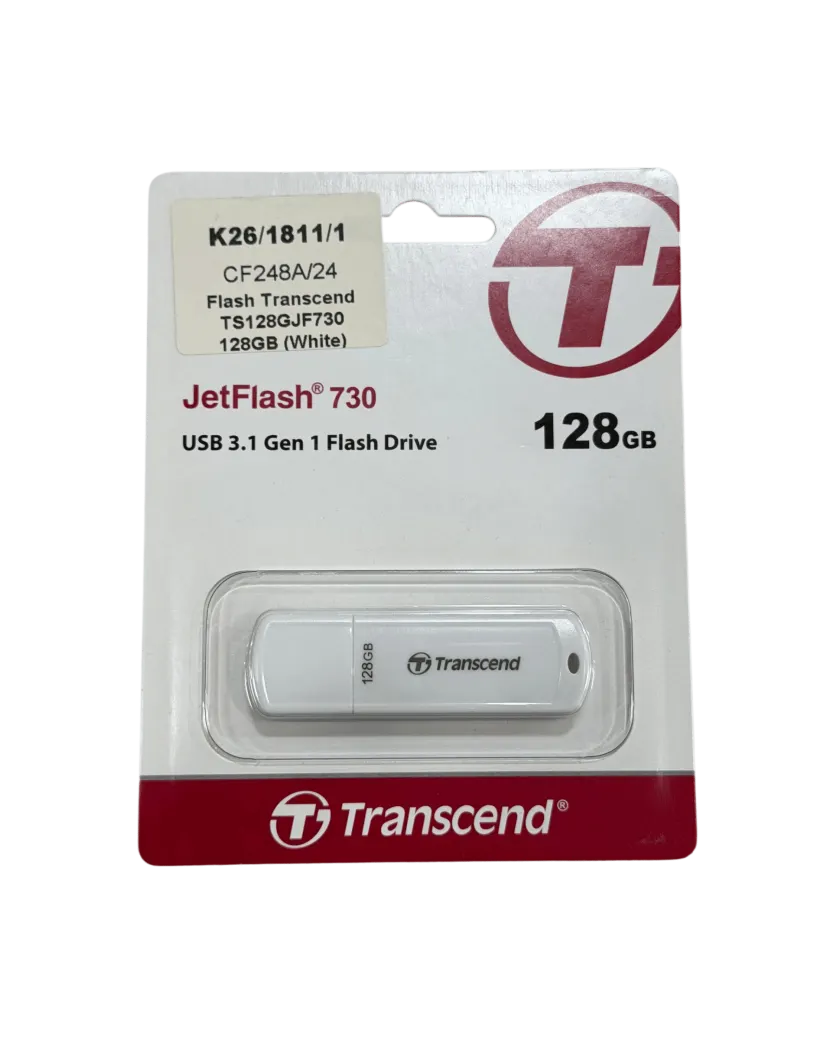 USB-флешка Transcend JetFlash 730 128GB (TS128GJF730) / White
