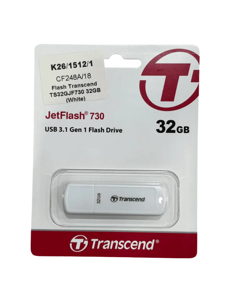 USB-флешка Transcend JetFlash 730 (TS32GJF700) 32GB / White