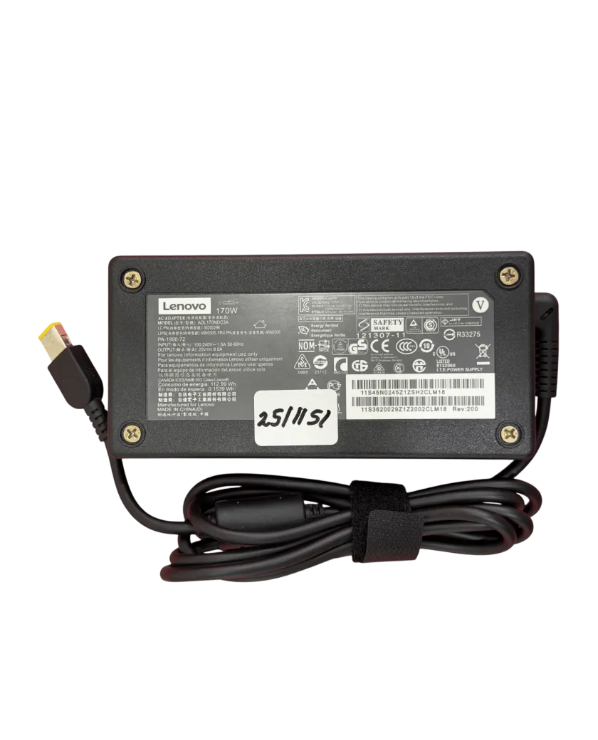 Блок питания Lenovo 170W 100-240V 20V 8.5A