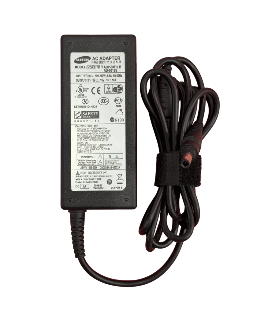 Блок питания для ноутбука SAMSUNG 60W 19V 3.16A