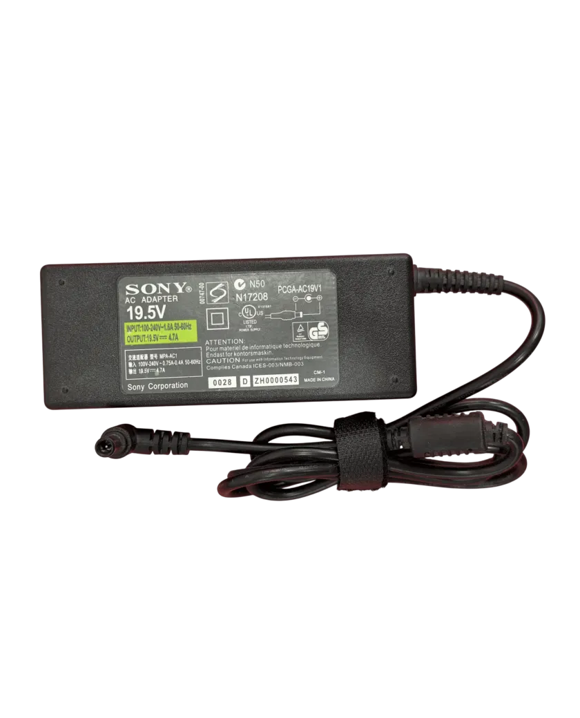 Блок питания для ноутбука Sony 90W 100-240V 19.5V 4.7A 