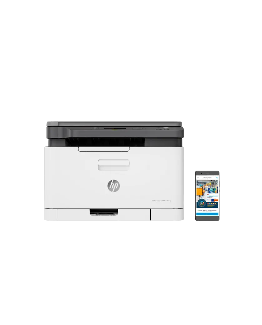 МФУ HP Color Laser 178nw / A4 Color Laser MFP (3-в-1) Printer Scanner Copier Wi-Fi