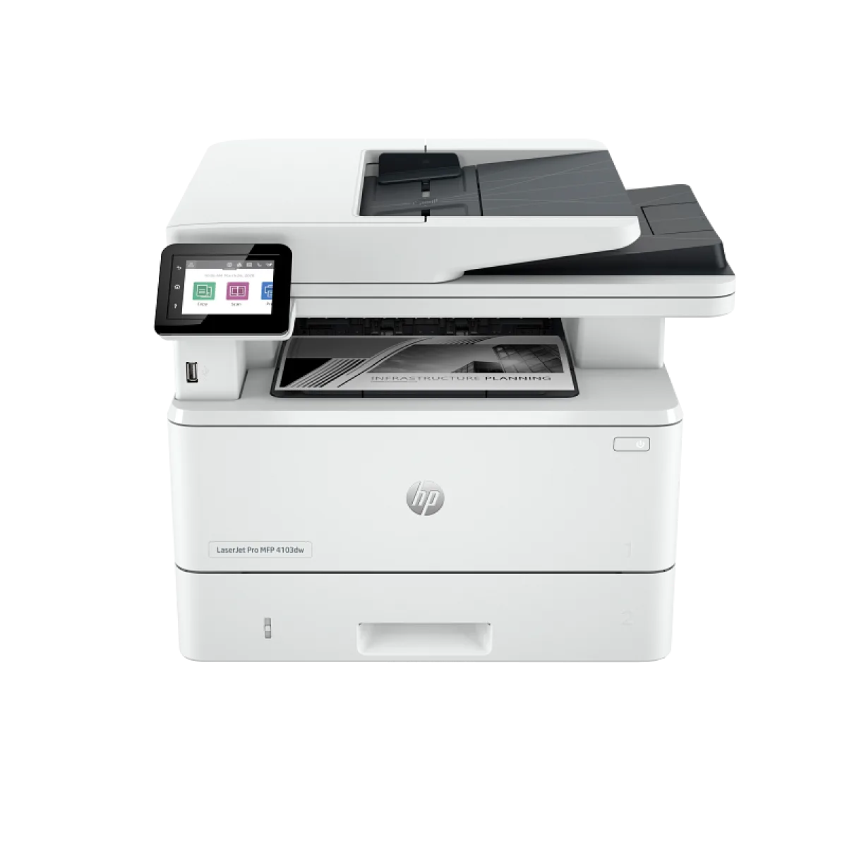 МФУ HP LaserJet Pro 4103fdw / A4 Laser MFP (4-в-1) Printer Scanner Copier Fax Wi-Fi Duplex ADF