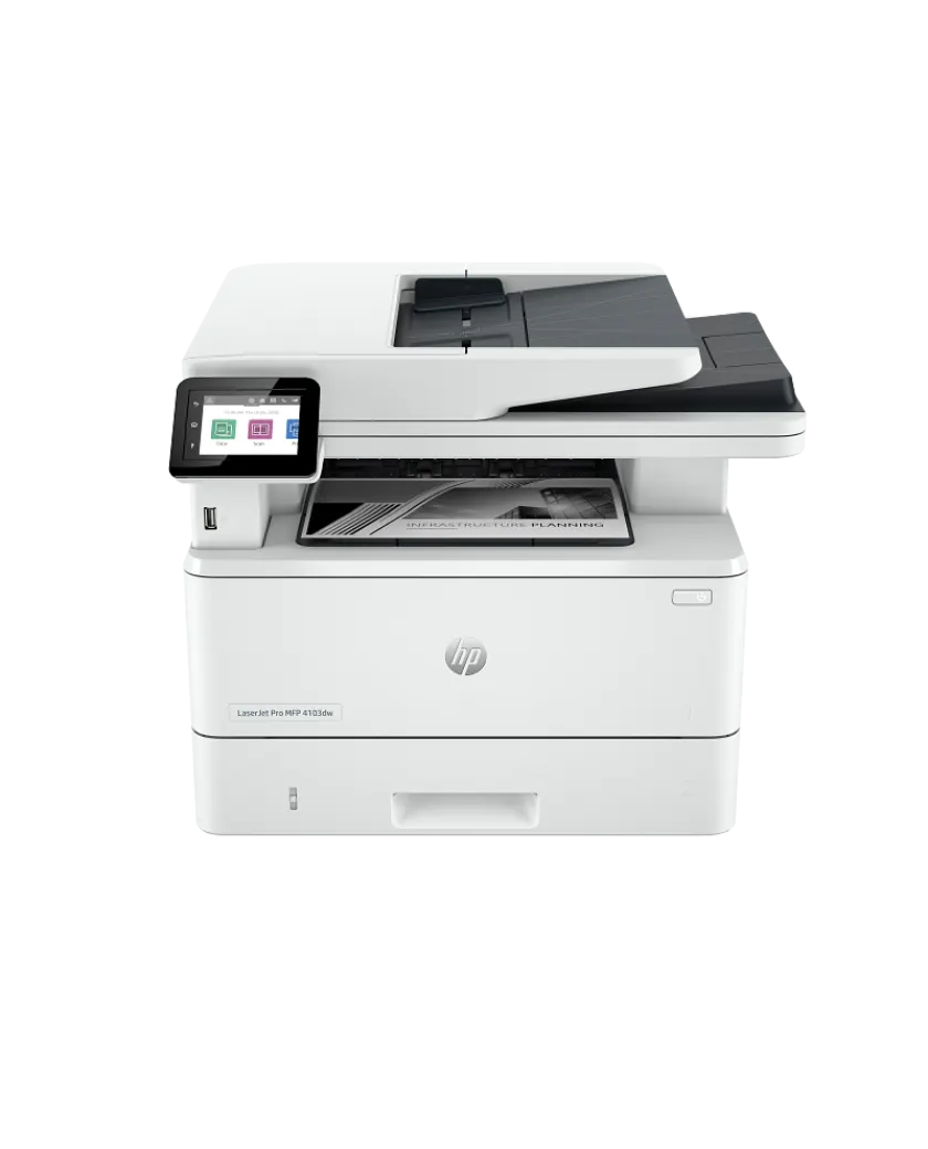 МФУ HP LaserJet Pro 4103fdw / A4 Laser MFP (4-в-1) Printer Scanner Copier Fax Wi-Fi Duplex ADF
