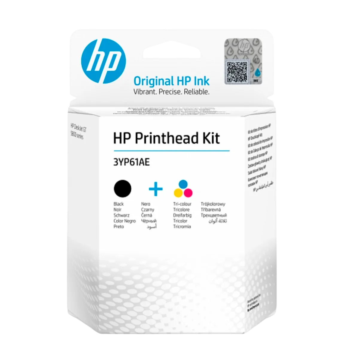 Комплект печатающих головок (ч/б +цв) для серий HP InkTank