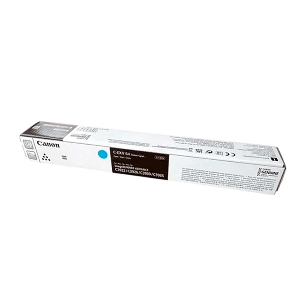 Тонер-картридж CANON C-EXV64 (Cyan) для устройств серий imageRUNNER C39xx