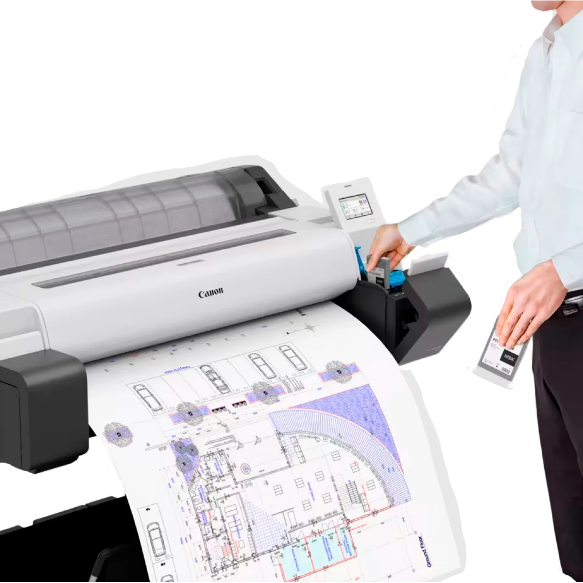 Широкоформатный принтер Canon imagePROGRAF TM-340 / 36" 5-color printer (A0)