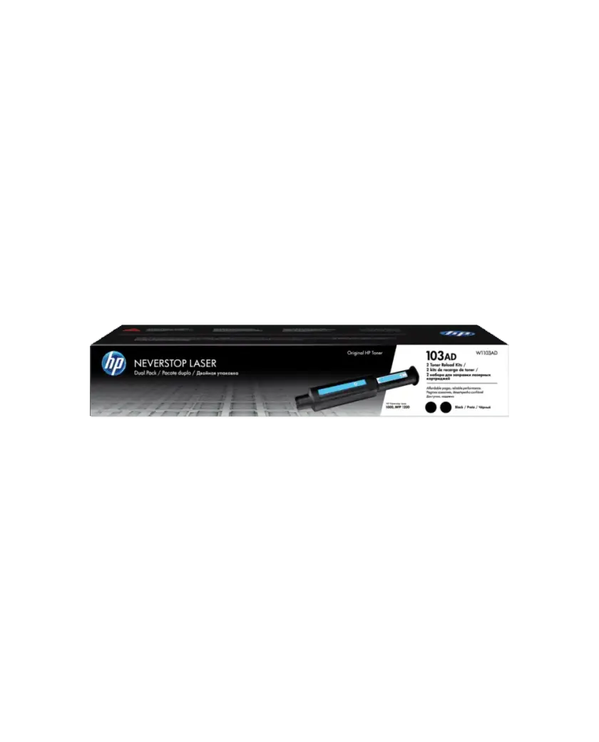 Тонер HP 103AD (W1103AD) Toner Reload Kit для устройств серий Neverstop Laser