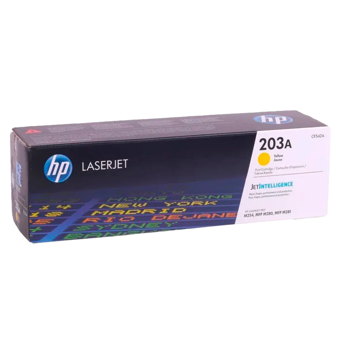 Картридж HP LaserJet 203A (CF542A) Yellow Original Ink Cartridge для устройств серий M254, M280, M281