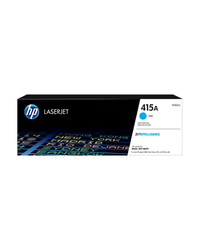 Картридж HP LaserJet 415A (W2031A) Cyan Original Toner Cartridge для устройств серий 454, 479