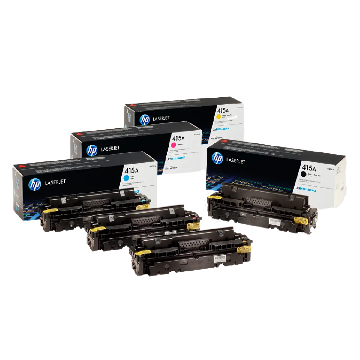 Картридж HP LaserJet 415A (W2032A) Yellow Original Toner Cartridge для устройств серий 454, 479